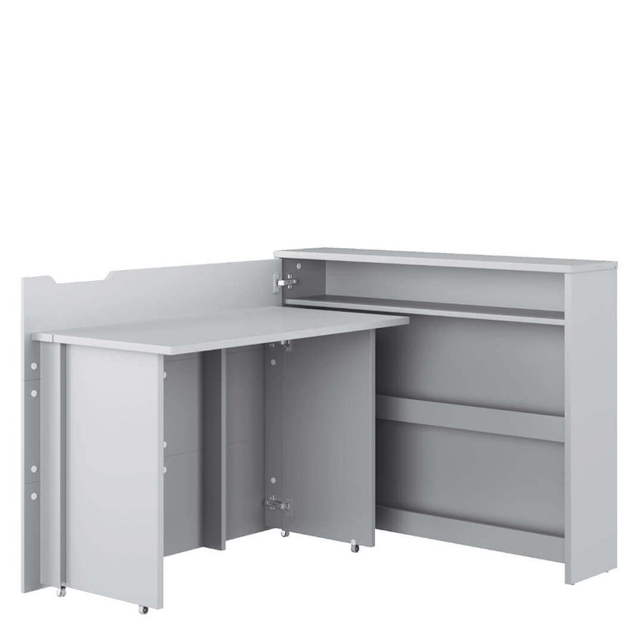 Schreibtisch – WORK CONCEPT – Klappbarer Computertisch mit Stauraum