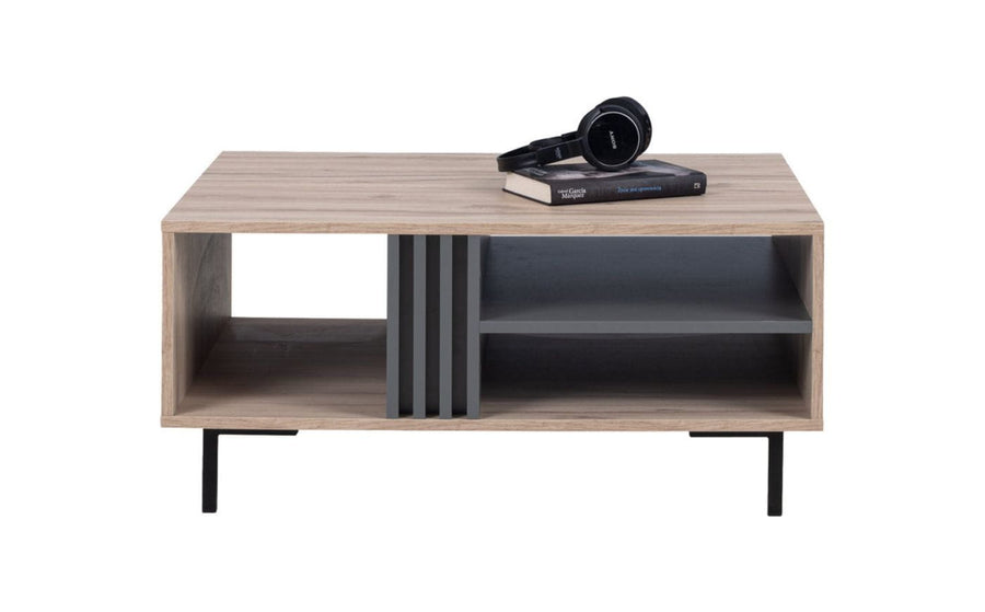 Wohnzimmer-Set – 6-teilig – ALLMO System – Sonoma Eiche – Wohn- und Arbeitsraum-Möbelpaket