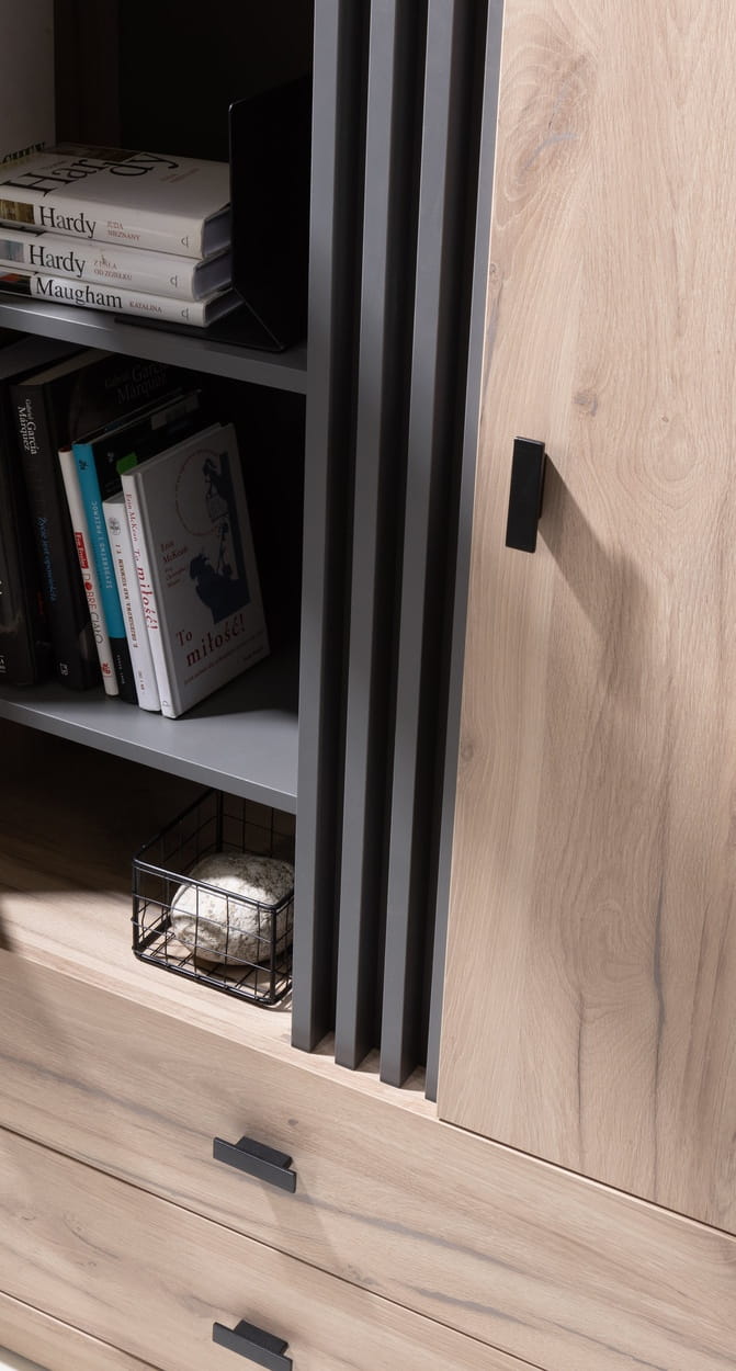 Vitrine – ALLMO System 3 – Elegante Aufbewahrung für modernes Wohnen