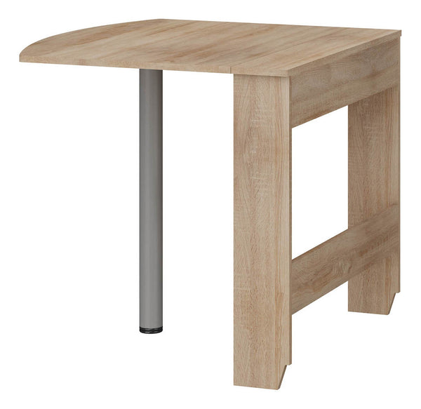 HOMI MINI EXPERT 6 Tisch  Klappbarer Wandtisch mit Holzoptik