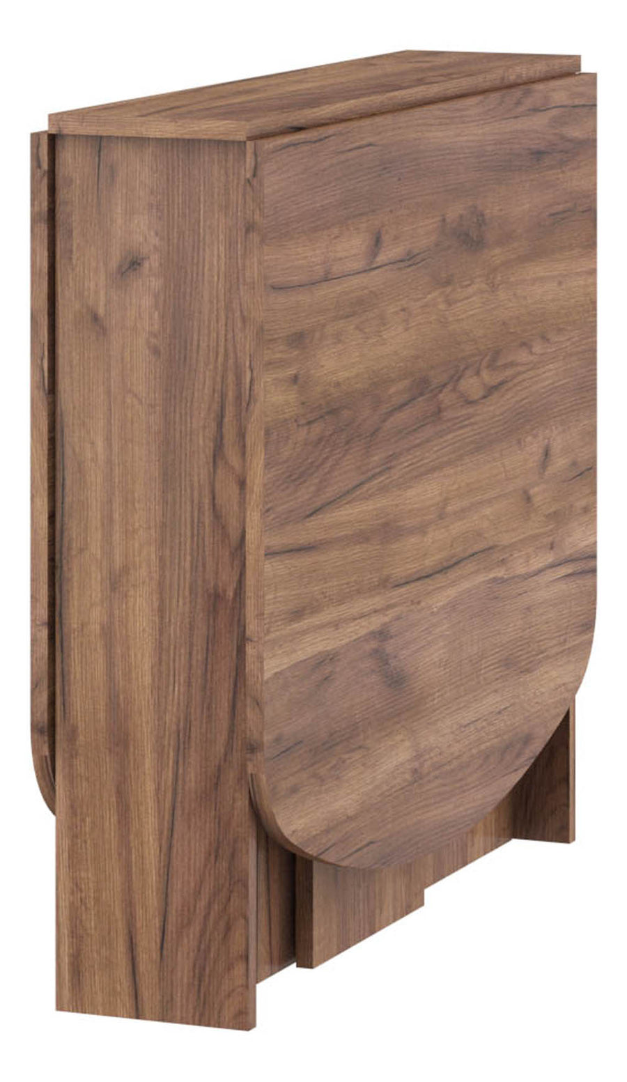 Esstisch – HOMI MINI 2 – Ausziehbarer Klapptisch mit Holzoptik