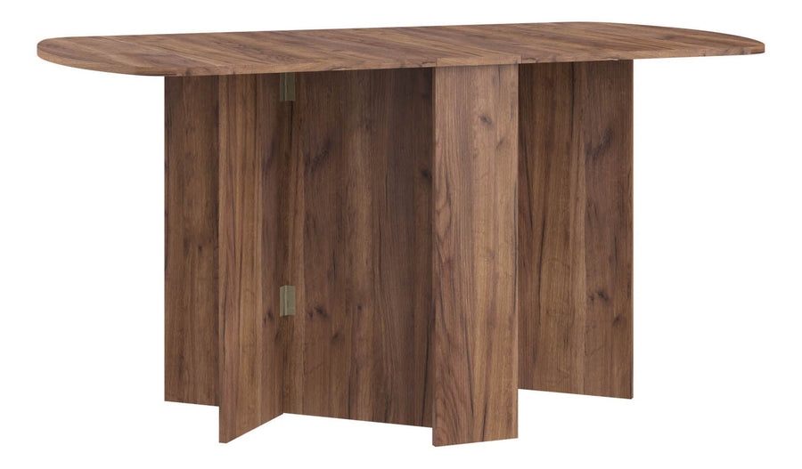 Esstisch – HOMI MINI 2 – Ausziehbarer Klapptisch mit Holzoptik