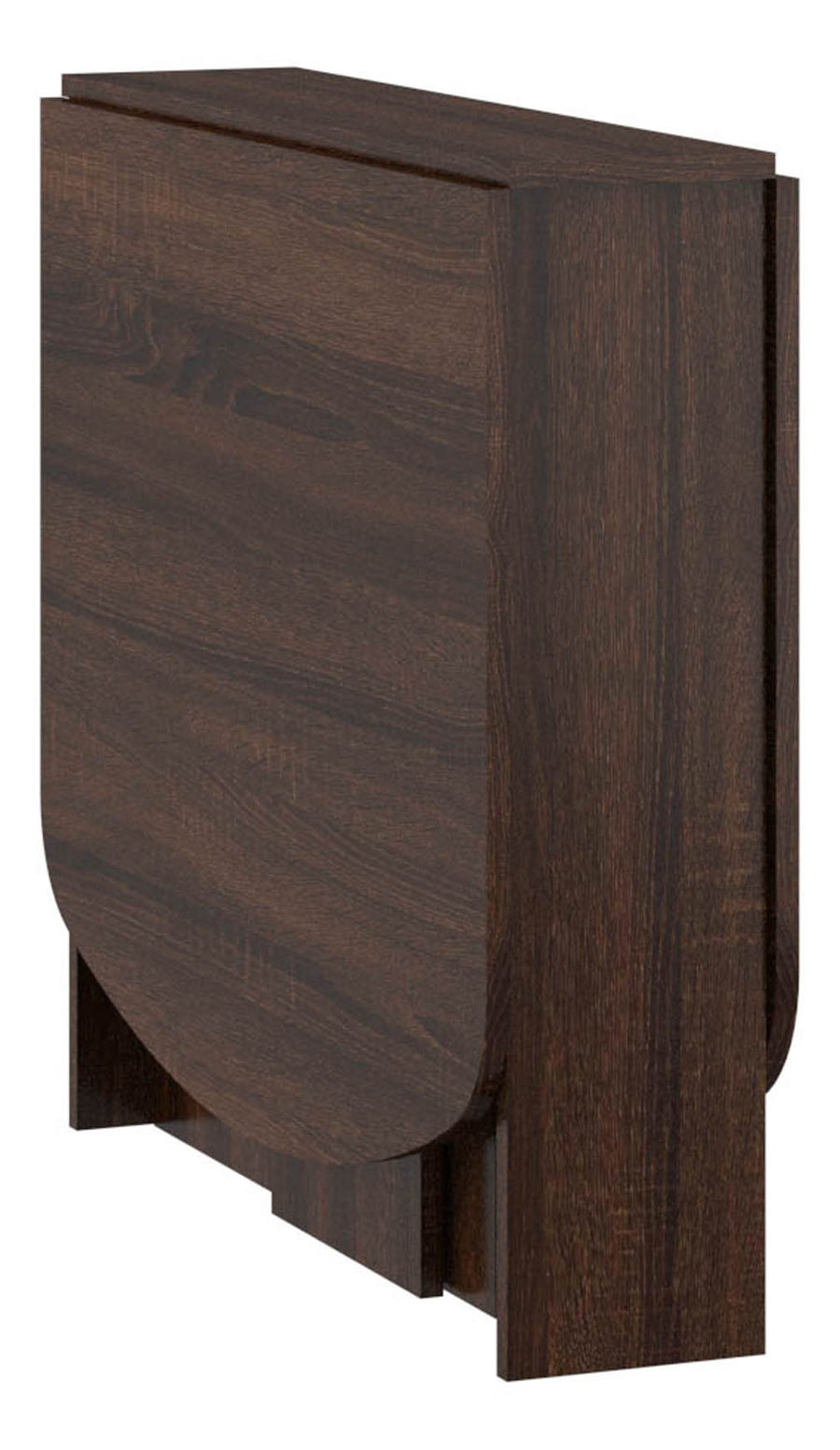 Esstisch – HOMI MINI 2 – Ausziehbarer Klapptisch mit Holzoptik