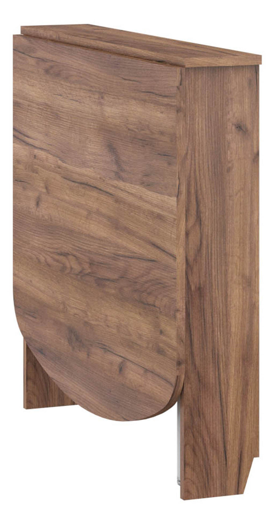 Esstisch – HOMI MINI EXPERT 6 – Klappbarer Wandtisch in Holzoptik