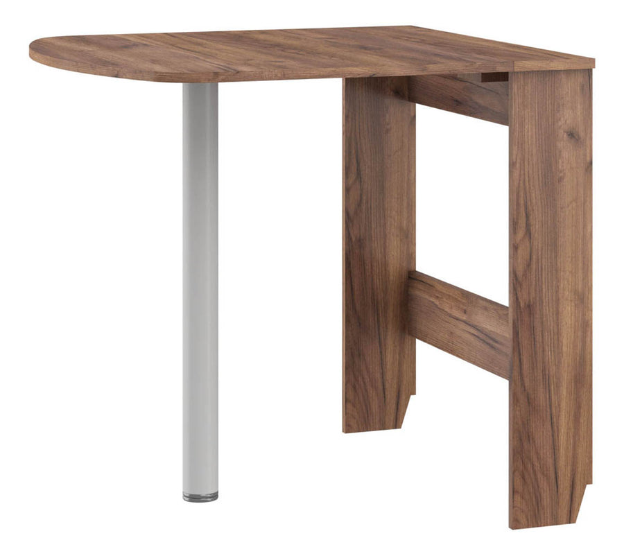 Esstisch – HOMI MINI EXPERT 6 – Klappbarer Wandtisch in Holzoptik