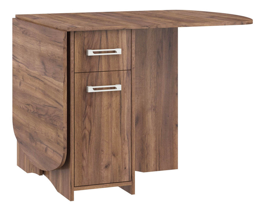 Esstisch – HOMI MINI EXPERT X – Klappbarer Ausziehtisch mit Stauraum