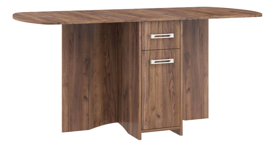 Esstisch – HOMI MINI EXPERT X – Klappbarer Ausziehtisch mit Stauraum