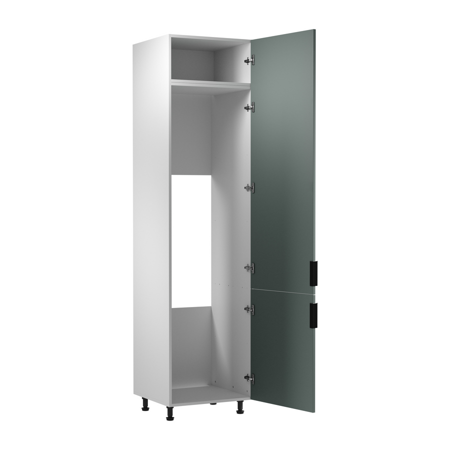 Kühlumbauschrank – Livaro – D60ZLN P/L Grün / Weiß