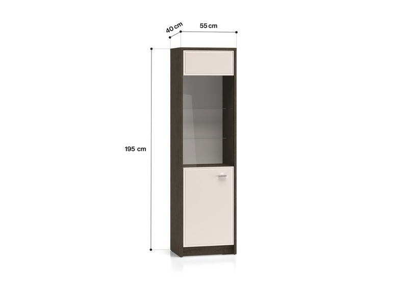Vitrine – AVANTE 02 – Elegante Präsentation mit brillantem Hochglanz