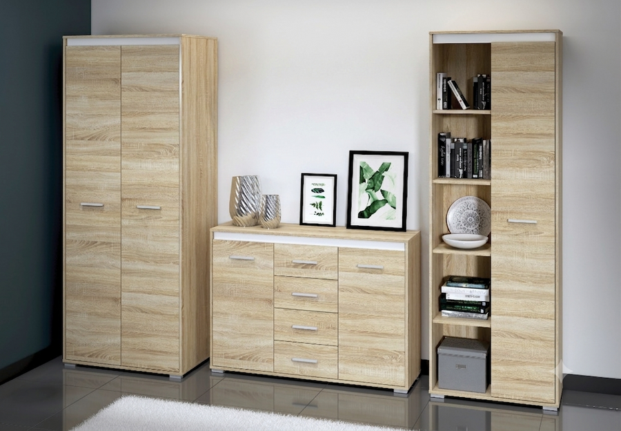 Wohnzimmer Set 3-teilig – AVO – Stilvolle Eleganz und großzügiger Stauraum