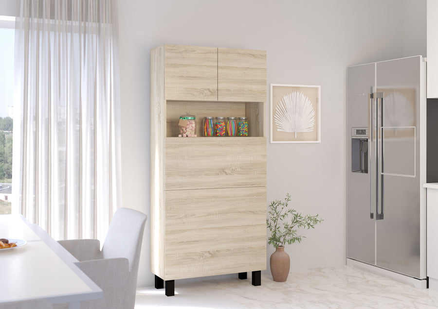 Sekretär – HOMI – Funktionaler Klappschreibtisch mit Regal
