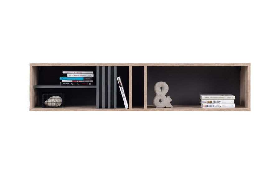 Wohnzimmer-Set – 6-teilig – ALLMO System – Sonoma Eiche – Wohn- und Arbeitsraum-Möbelpaket