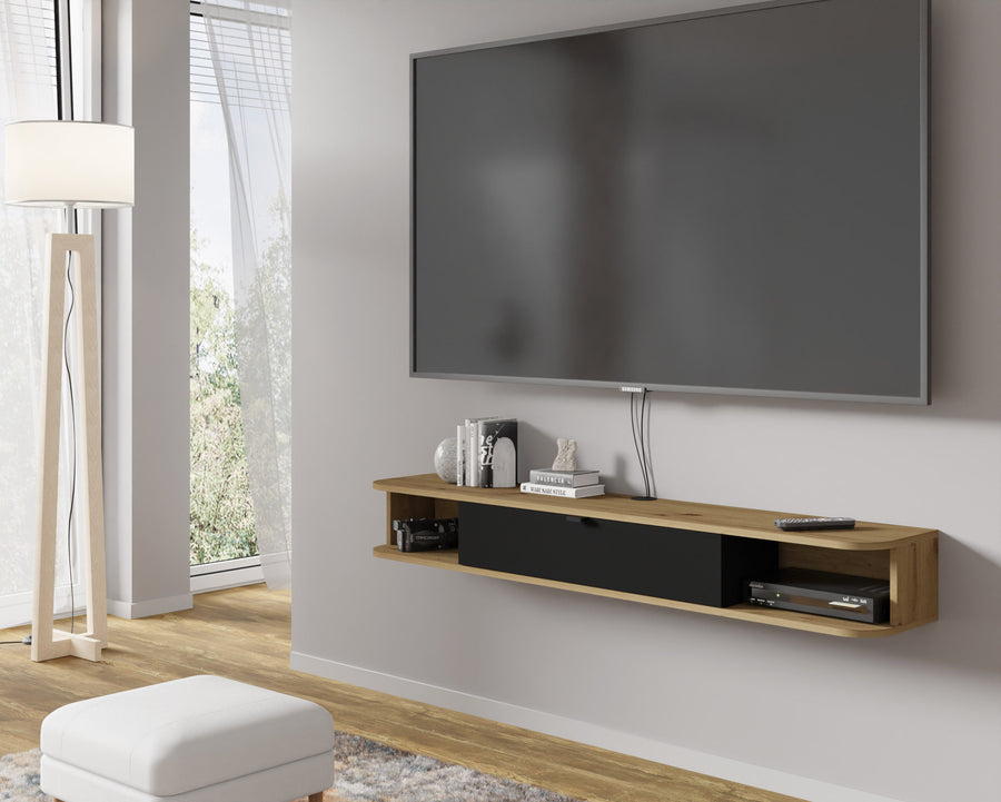 TV-Ständer – ICARUS – Modernes wandhängendes TV-Möbel