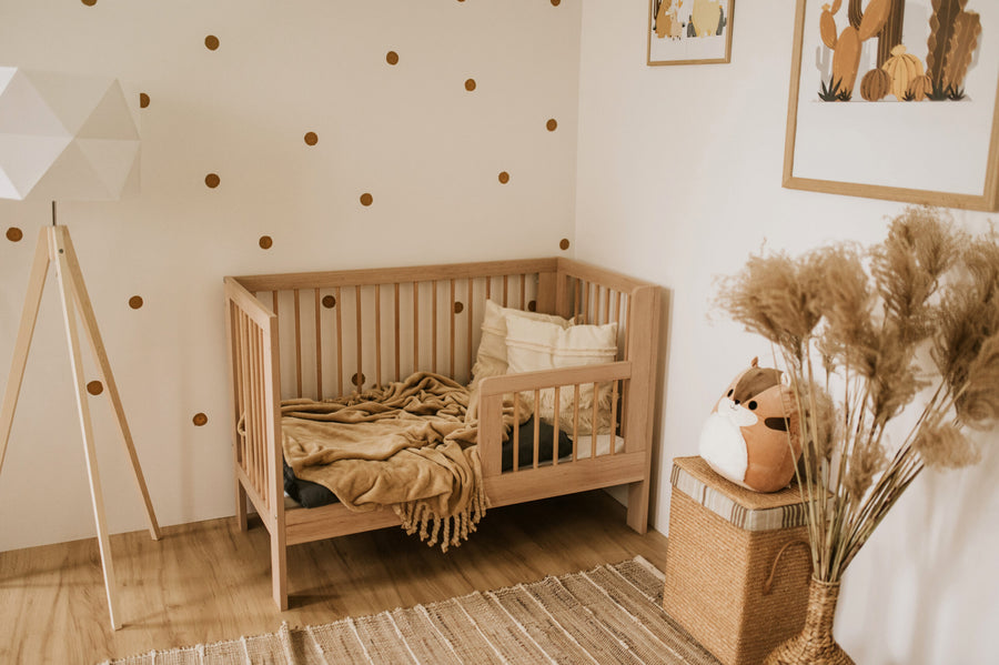 Babybett – OLIVIA – Klassisches Kinderbett mit Sprossen