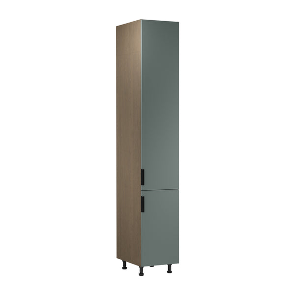 Hochschrank – Livaro – D40SPWN P/L Grün / Dunkle Eiche