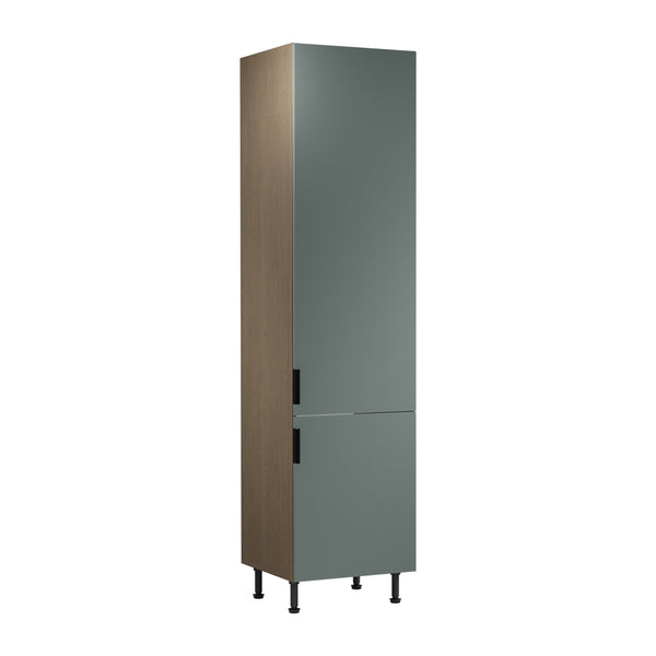Hochschrank – Livaro – D60RWN P/L Grün / Dunkle Eiche