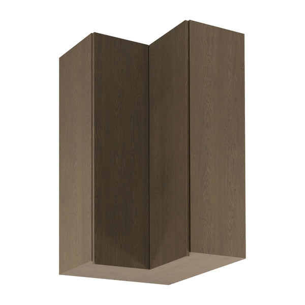 Eckhängeschrank – Livaro – G60N2 Dunkle Eiche