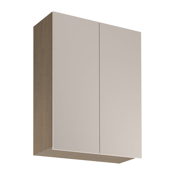 Hängeschrank – Livaro – G80 Beige / Dunkle Eiche