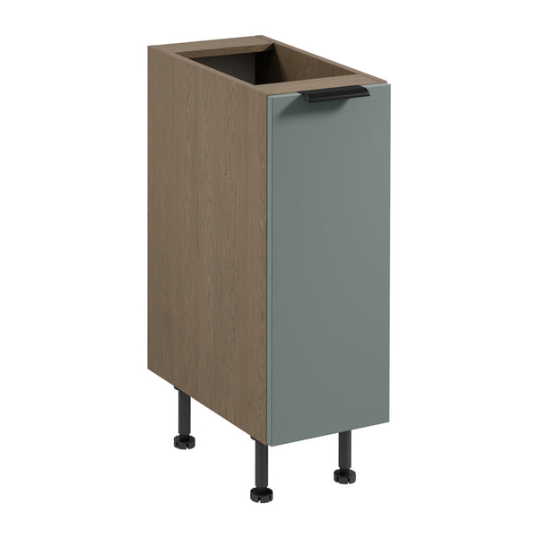 Unterschrank – Livaro – D30 P/L Grün / Dunkle Eiche