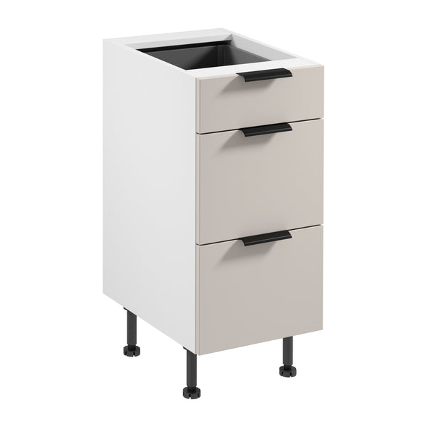 Unterschrank – Livaro – D40S3 AX Beige / Weiß