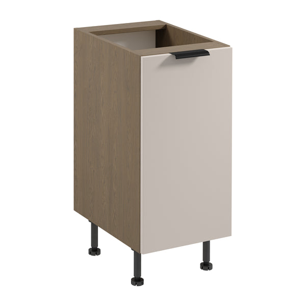 Unterschrank – Livaro – D40 P/L Beige / Dunkle Eiche