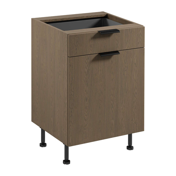 Unterschrank – Livaro – D60S1 P/L AX Dunkle Eiche
