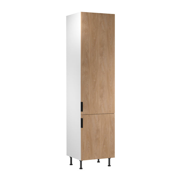 Hochschrank – Livaro – D60T P/L AX Sonoma Eiche / Weiß mit 5 Innenschubladen