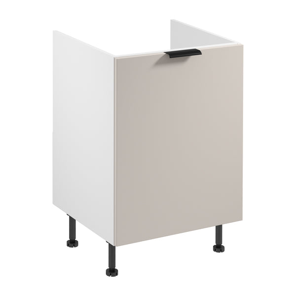 Spülenschrank – Livaro – D60Z P/L Beige / Weiß