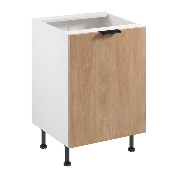 Unterschrank – Livaro – D60 P/L Sonoma Eiche / Weiß