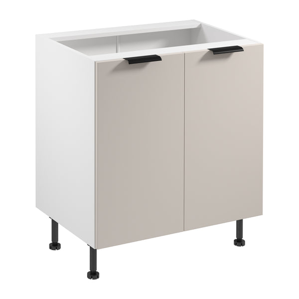 Unterschrank – Livaro – D80 Beige / Weiß