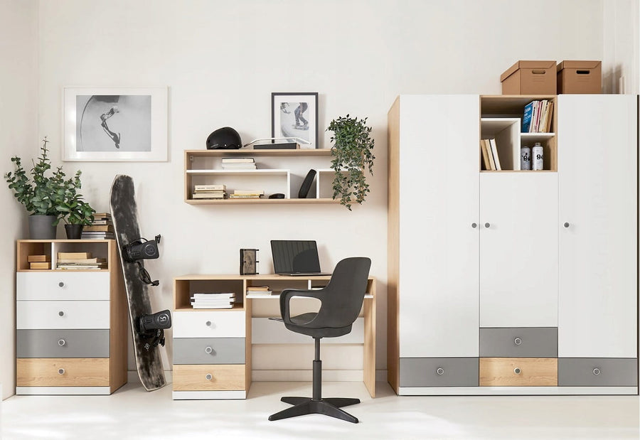 Kommode – PIXEL System 10 – Schmale Stauraumlösung für Schlafzimmer