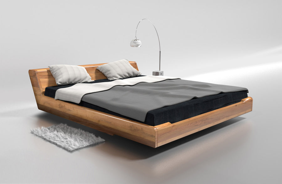 Bett – KOBE I – Massivholzbett mit modernem Design
