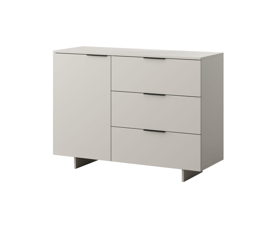 Kommode – CALMA – 120 cm, elegantes Sideboard mit Türen und Schubladen