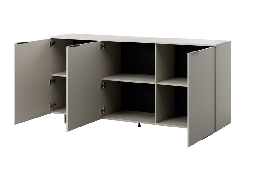 Kommode – CALMA – 180 cm, dreitüriges Sideboard mit Stauraum
