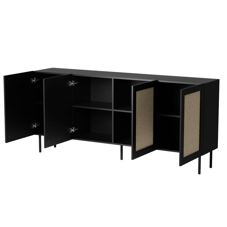 Kleiderschrank – YUCCA – moderner Schrank mit Holzoptik