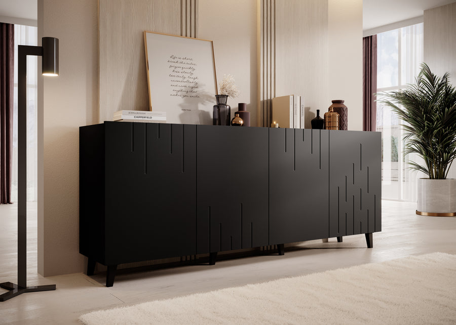 Kommode – MOBY – 200 cm, moderne Anrichte mit Stauraum
