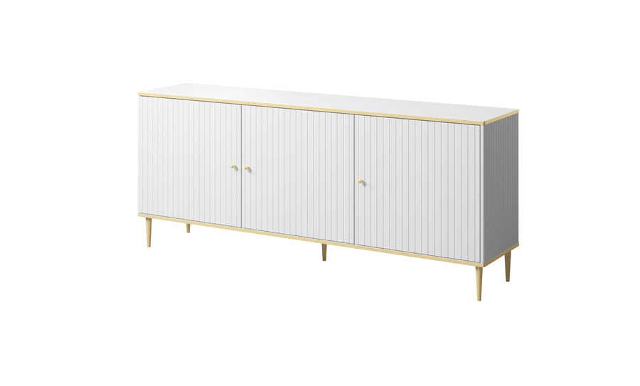Kommode – GLAMOUR – Elegantes Design 180 cm mit gefrästen Fronten