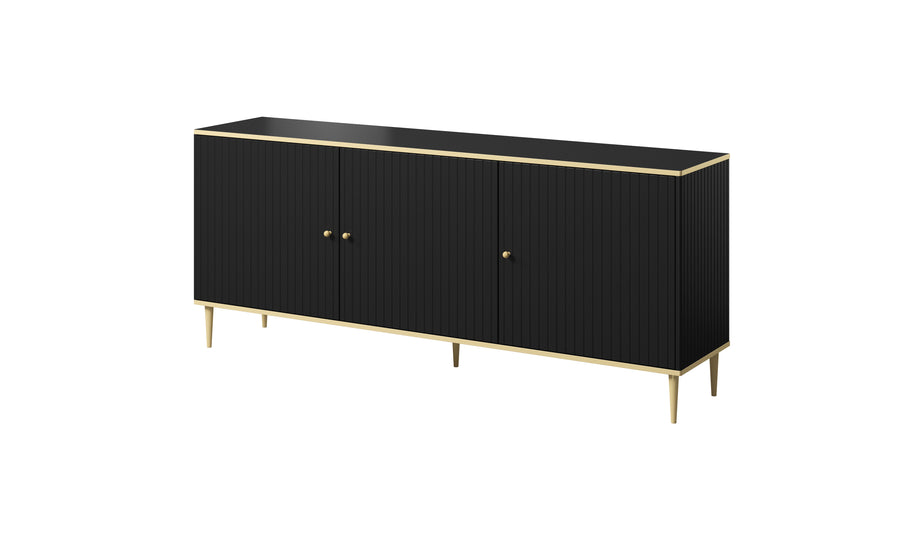 Kommode – GLAMOUR – Elegantes Design 180 cm mit gefrästen Fronten