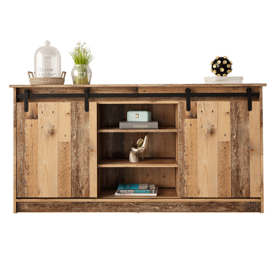 Kommode – GRANERO I – Design-Schrank mit Schiebetüren 160 cm