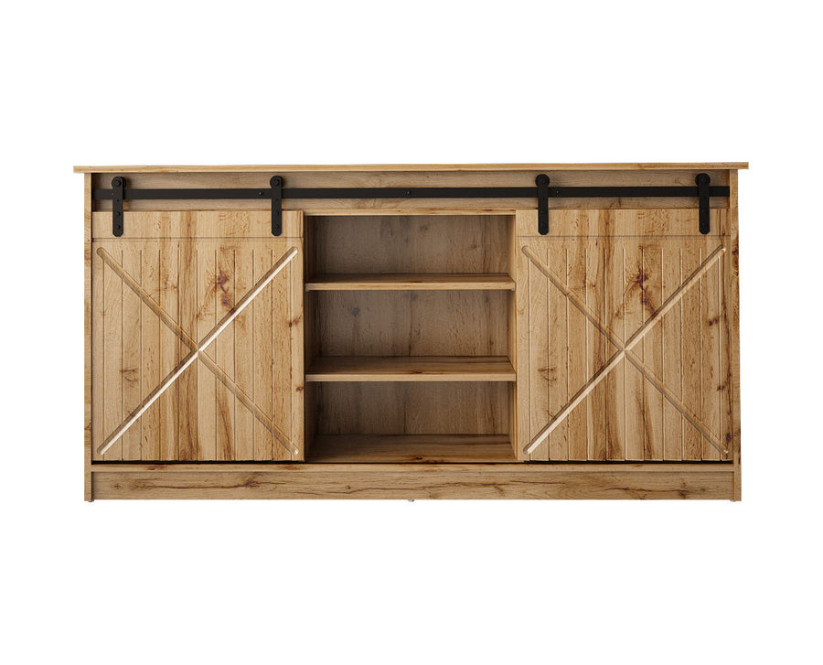 Kommode – GRANERO I – Design-Schrank mit Schiebetüren 160 cm