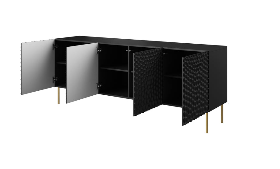 Kommode – HOLE I – Moderner Schrank mit Push-Click-System