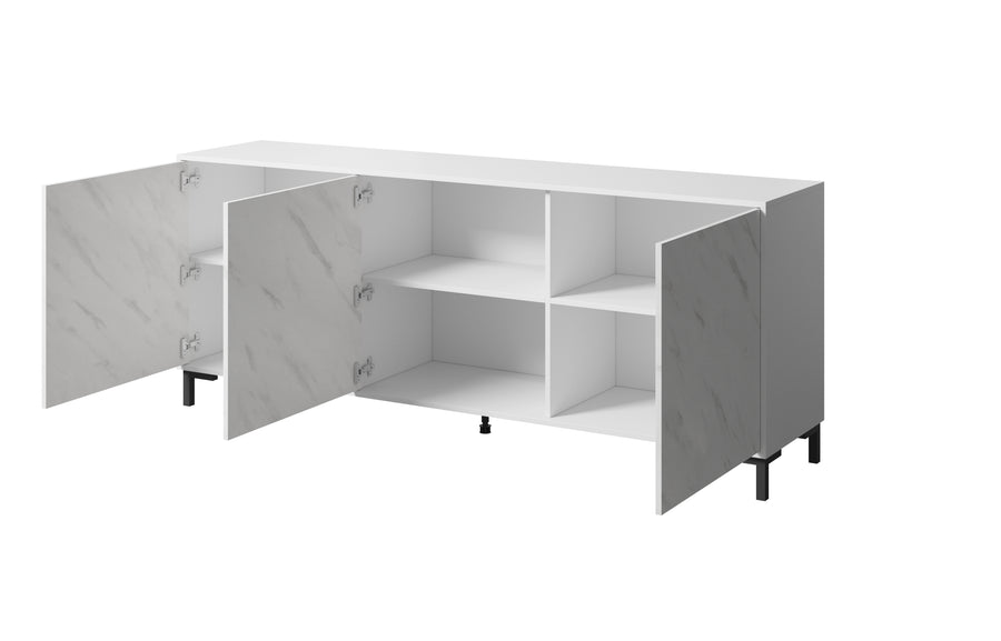 Kommode – MARMO – Moderne Anrichte in Marmoroptik