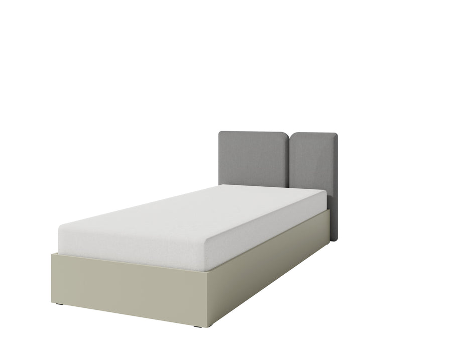 Schlafzimmer Set – LUCA System – 5 Teile, Grau – Praktisches Jugendzimmer für Kinder und Jugendliche, ohne Matratze