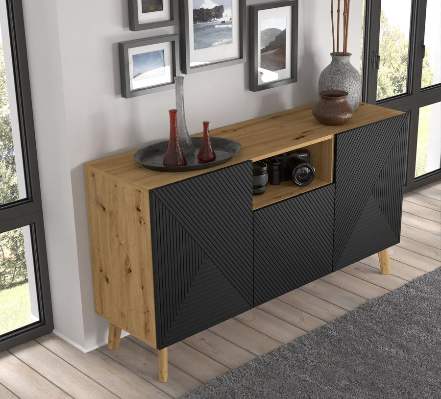 Kommode – LUXI – stilvolles Sideboard im Loft-Design