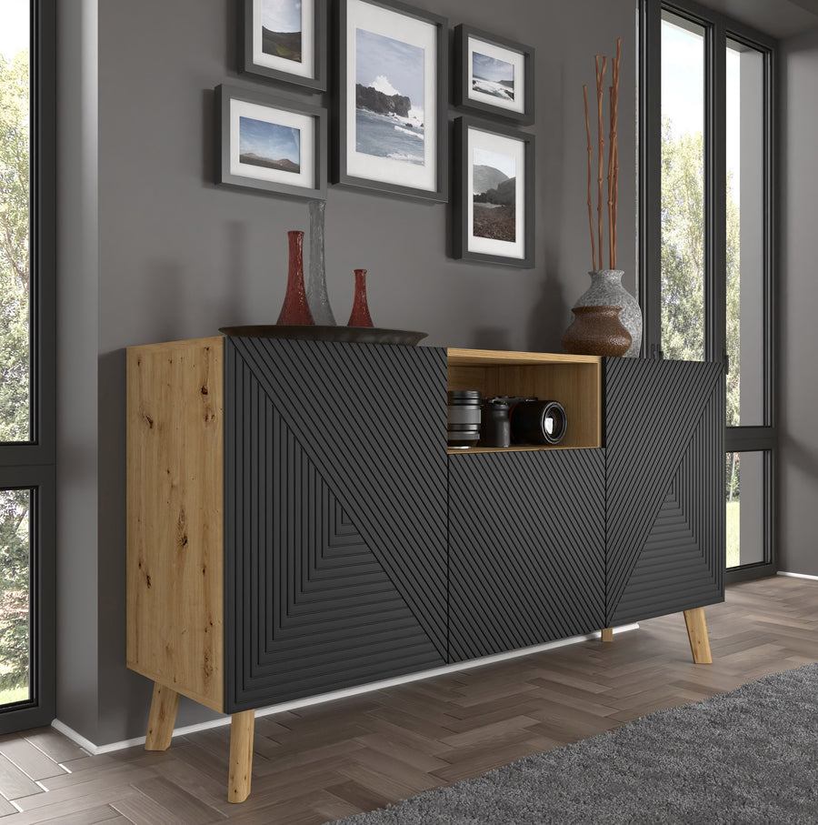 Kommode – LUXI – stilvolles Sideboard im Loft-Design