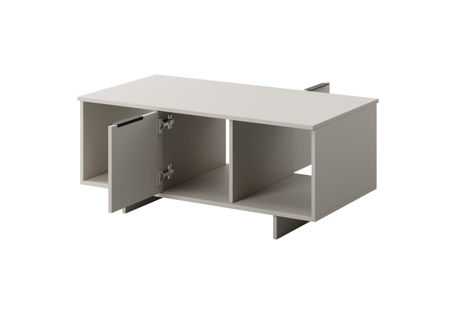 Couchtisch – CALMA – 100 cm, moderner Wohnzimmertisch mit Stauraum