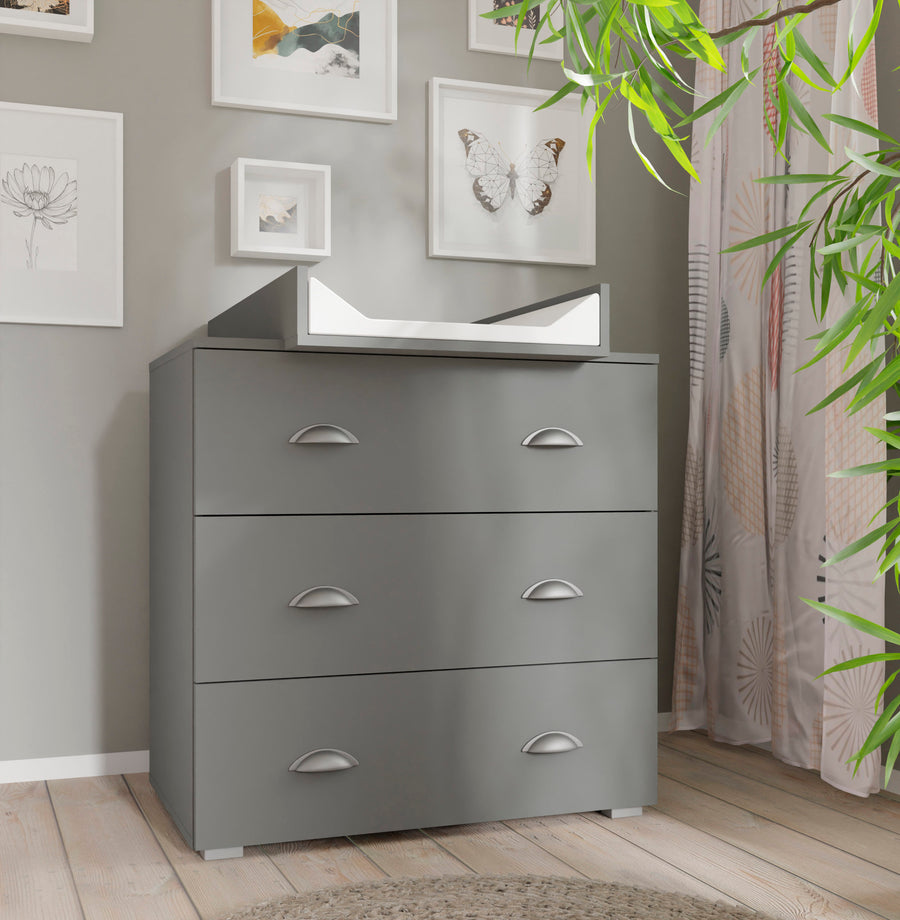 Kommode – MIA – Funktionale Wickelkommode mit Stauraum