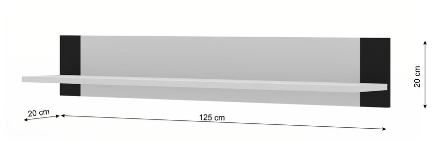 Wandregal – MONDI – stilvolle Hängelösung