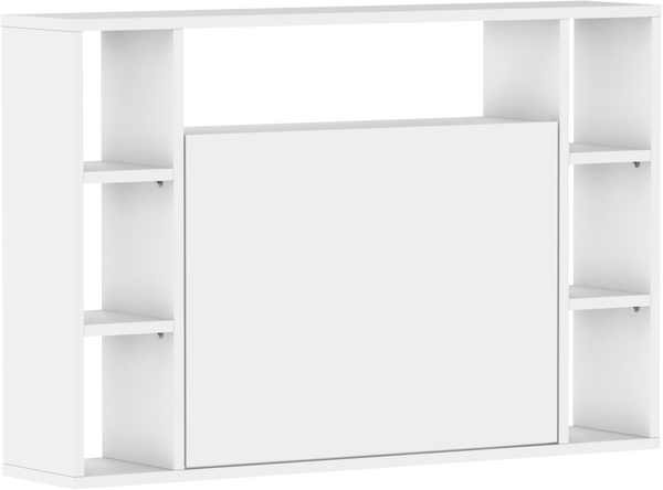 MUSE Wandklapptisch – Funktionales Hängeregal mit Arbeitsplatz