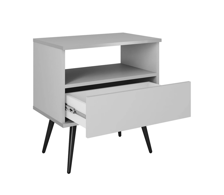 Nachttisch – ORO – S54, modern mit Push-to-Open